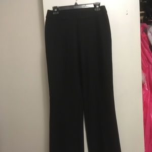 Black dress pants with stripes (NY & Company)